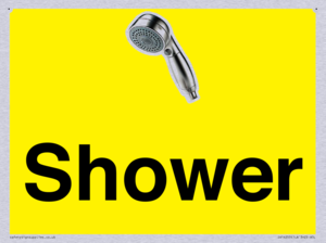 Shower Dementia Friendly Yellow 